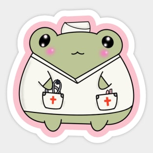 Healthcare Froggy Sticker